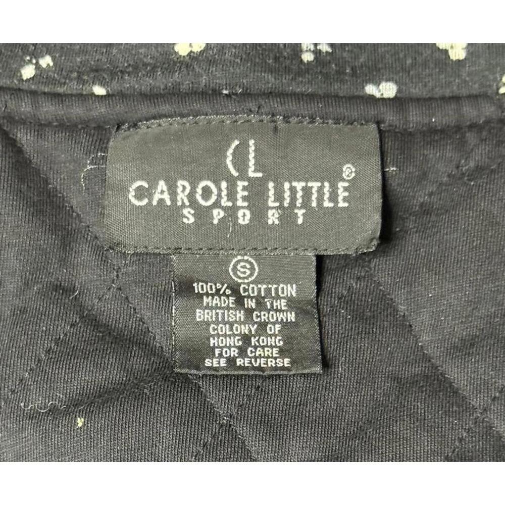 Carol Little Quilted Floral Button Front Jacket Size S - Picture 3 of 5